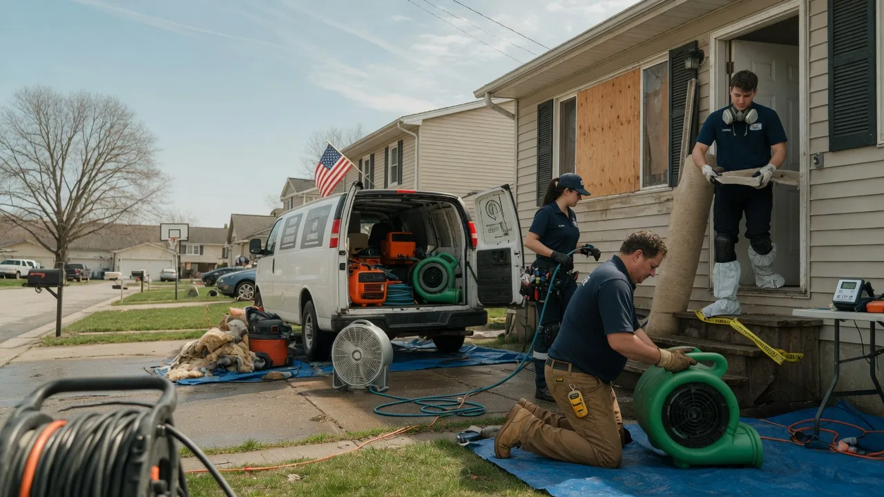 Water Damage Restoration in Brokaw, WI near me